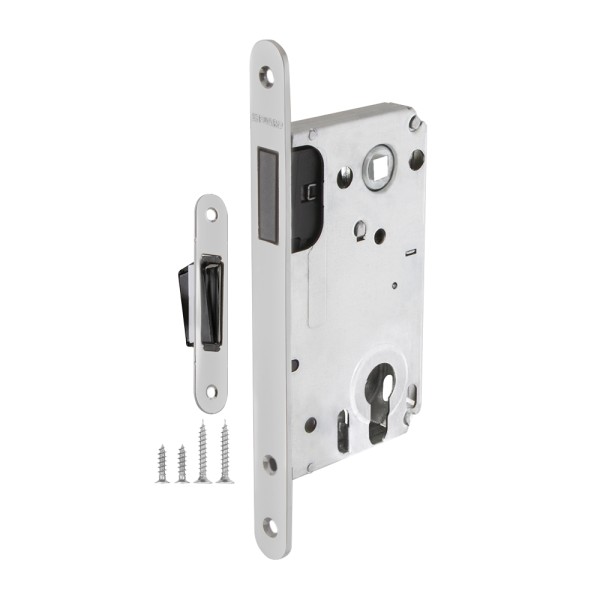 Ручка Punto (Пунто) раздельная R.TL54.LOGICA (LOGICA TL) 130mm SN/CP-3 матовый никель/хром