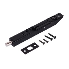 Упор Fuaro (Фуаро) дверной торцевой RIGEL16-140 (FB 140-16) BL-24 черный