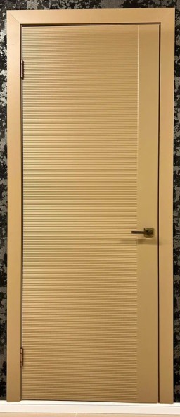 +Межкомнатная дверь "Белла-3" (400, 2000, ДГ, Эмаль, RAL 9001)