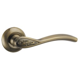 Ручка Punto (Пунто) раздельная R.TL54.RUMBA (RUMBA TL) ABG-6 зеленая бронза (комплект под фиксатор)