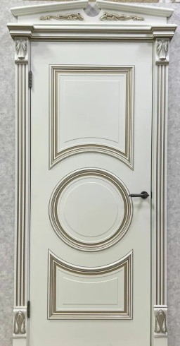 +Межкомнатная дверь "Олби" (400, 2000, ДГ, Эмаль, RAL 9001)