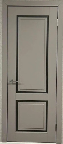 +Межкомнатная дверь "Токио" (400, 2000, ДГ, Эмаль, RAL 9001)