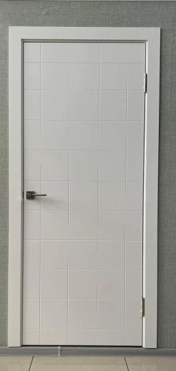 +Межкомнатная дверь "Фиеста" (400, 2000, ДГ, Эмаль, RAL 9001)