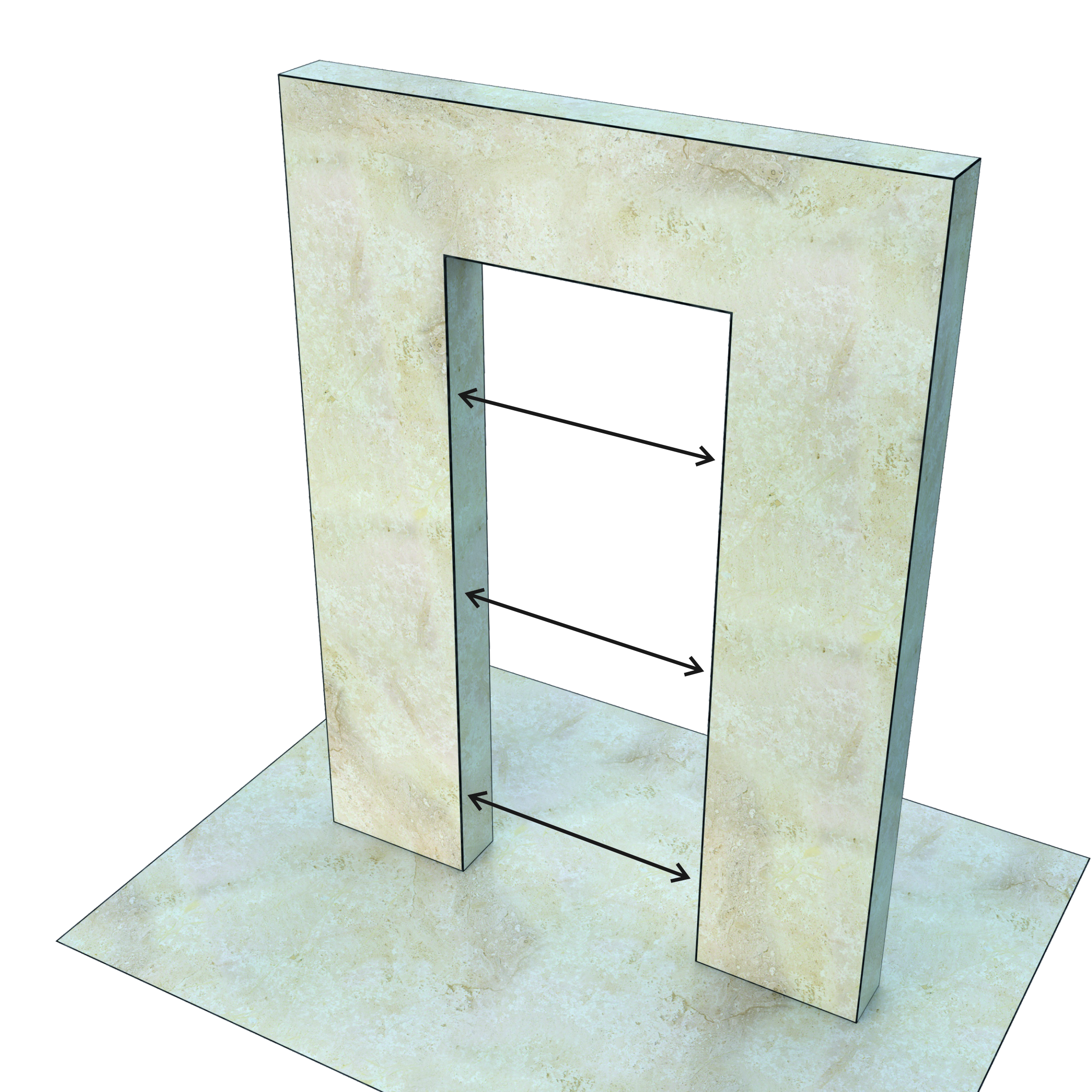 Шаг 2: Замер ширины дверного проёма